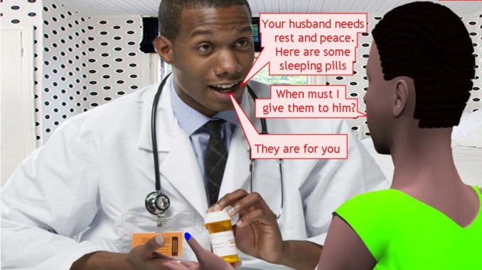 Doctor and patient Jokes in Kenya: Wife, your husband needs peace and rest. Clean funny doctor jokes, medicine, Surgery Medical Humour, Dirty Quotes, Nurses, Healthcare, Clinical Puns, Laughter Doctor: Your husband needs rest and peace. Here are some sleeping pills.. Wife: When must I give them to him? Doctor: They are for you